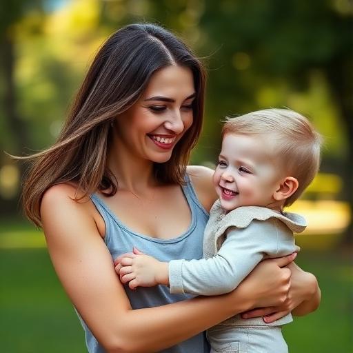 Sara, mamma di due bambini